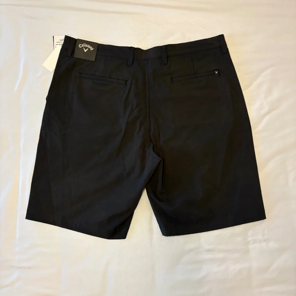 Callaway Golf Shorts NWT Black‎ Heather Size 38W